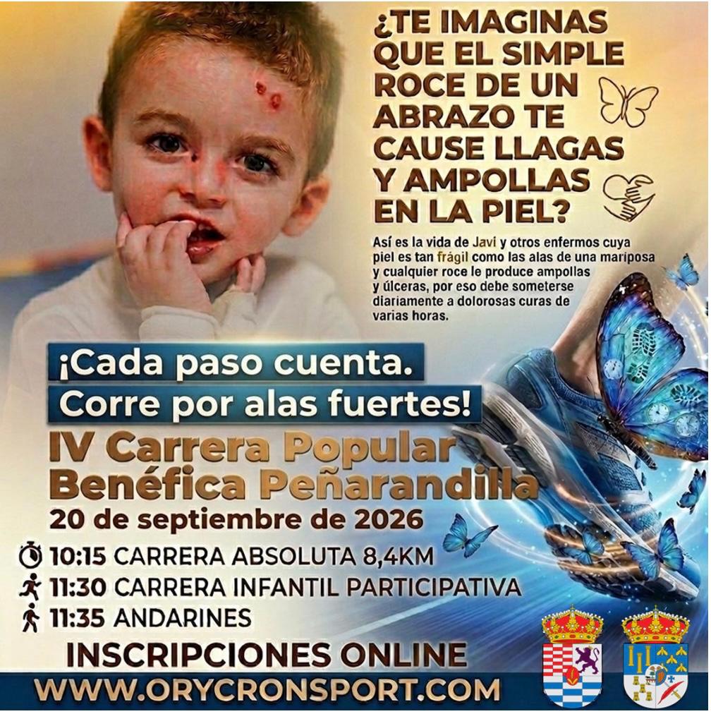 Cartel de la carrera benéfica